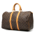 Louis Vuitton B Louis Vuitton Brown Monogram Canvas Fabric Monogram Keepall 45 France