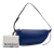 Burberry AB Burberry Blue Dark Blue Lambskin Leather Leather Mini Lambskin Shield Shoulder Bag Italy