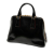 Prada B Prada Black Calf Leather Small Spazzolato Promenade Satchel Italy