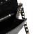 Valentino B Valentino Black Calf Leather Small Grained skin Rockstud Crossbody Italy