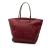 Gucci B Gucci Red Calf Leather Guccissima Bree Tote Italy