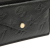 Louis Vuitton B Louis Vuitton Black Monogram Empreinte Leather Recto Verso Card Holder France
