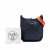 Hermès Evelyne 16 TPM Taurillon Clemence Leather Amazone Hobo Crossbody Bleu Nuit