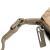 Fendi B Fendi Brown Beige Canvas Fabric Zucchino Crossbody Italy
