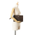 Burberry B Burberry Brown Dark Brown Calf Leather Clutch United Kingdom