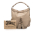 Burberry B Burberry Brown Beige Calf Leather Tassel Hobo Bag China
