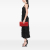 Prada AB Prada Red Calf Leather Vitello Daino Clutch Italy