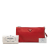 Prada AB Prada Red Calf Leather Vitello Daino Clutch Italy