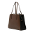 Marni A Marni Brown with Black Calf Leather Bicolor 9 to 5 Tote France
