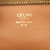 Celine B Celine Brown Coated Canvas Fabric Macadam Clutch Italy