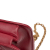 Christian Dior AB Dior Red Lambskin Leather Leather Medium Lambskin Cannage DiorAddict Flap Italy