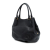 Prada AB Prada Black Calf Leather Vitello Daino Open Convertible Tote Italy