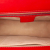 Gucci AB Gucci Red Calf Leather Small Sylvie Web Satchel Italy