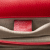 Gucci AB Gucci Red Calf Leather Small Dollar skin Interlocking G Crossbody Italy