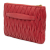 Miu Miu B Miu Miu Red Nappa Leather Leather Matelasse Nappa Clutch Turkey
