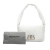 Balenciaga AB Balenciaga White Calf Leather Small skin Monaco Sling Shoulder Bag Italy
