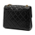 Chanel B Chanel Black Lambskin Leather Leather Small Square Lambskin Straight Single Flap France