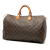 Louis Vuitton B Louis Vuitton Brown Monogram Canvas Fabric Monogram Speedy 40 France