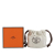 Hermès AB Hermès Brown Light Brown with White Ivory Calf Leather Swift Elan Cuff Bracelet T2 France