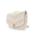 Chanel AB Chanel White Ivory Calf Leather Mini Chevron Crinkled skin Embellished Envelope Flap Italy