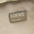 Loewe AB LOEWE Brown Beige Calf Leather Embossed Anagram Repeat T Clutch Spain