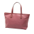 Gucci B Gucci Pink Coated Canvas Fabric Medium GG Imprime Tote Italy