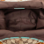 Gucci B Gucci Brown Beige Canvas Fabric Studded GG Bamboo Hobo Italy