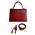 Hermès Kelly 28 Epsom Leather Sellier Top-handle Handbag Rouge Grenat