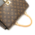 Louis Vuitton B Louis Vuitton Brown with Black Monogram Canvas Canvas Monogram Marignan France