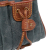 Celine B Celine Blue with Brown Denim Fabric Macadam Boogie Handbag China