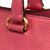 Prada B Prada Pink Blush Calf Leather Vitello Daino Open Convertible Tote Italy