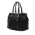 Prada B Prada Black Nylon Fabric Vitello Trimmed Tessuto Satchel Italy