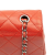 Chanel Red Extra Mini Rectangular Classic Lambskin Single Flap Italy