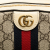 Gucci Brown Small GG Supreme Textured Calfskin Web Ophidia Camera Bag Italy