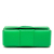 Bottega Veneta AB Bottega Veneta Green Lime Nappa Leather Leather Candy Nappa Intrecciato Cassette Crossbody Italy