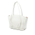 Bottega Veneta B Bottega Veneta White Calf Leather Medium French skin The Arco Tote Italy