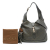 Gucci B Gucci Brown Taupe Calf Leather Medium Guccissima New Jackie Satchel Italy