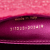 Saint Laurent Pink Dark Pink Patent Leather Leather Large Textured Patent Belle De Jour Clutch Italy
