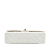 Chanel B Chanel White Ivory Caviar Leather Leather Medium Classic Caviar Double Flap France