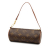Louis Vuitton AB Louis Vuitton Brown Monogram Canvas Fabric Monogram Papillon Pochette France