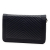 Chanel AB Chanel Blue Navy Lambskin Leather Leather Chevron Lambskin Boy Wallet on Chain Italy