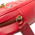 Louis Vuitton B Louis Vuitton Red Calf Leather skin Embellished New Wave Love Lock Crossbody Italy