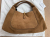 Gucci Softbit Maxi Shoulder Bag brown suede
