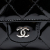 Chanel WOC Patent Leather Quilted Flap Crossbody Black