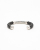 Bottega Veneta Intrecciato Silver and Leather Bracelet