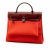 Hermès Herbag PM Canvas 1 pouch Top-Handle Handbag Orange