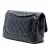 Chanel Classic Double Flap Jumbo Matelassè Caviar Leather Flap Handbag Black