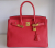 Hermès Hermes Birkin bag 30 peony red
