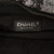 Chanel B Chanel Gray with Black Nylon Fabric CC Tweed Print Single Flap Italy