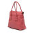 Burberry B Burberry Red Calf Leather Grained Baynard Tote Romania
